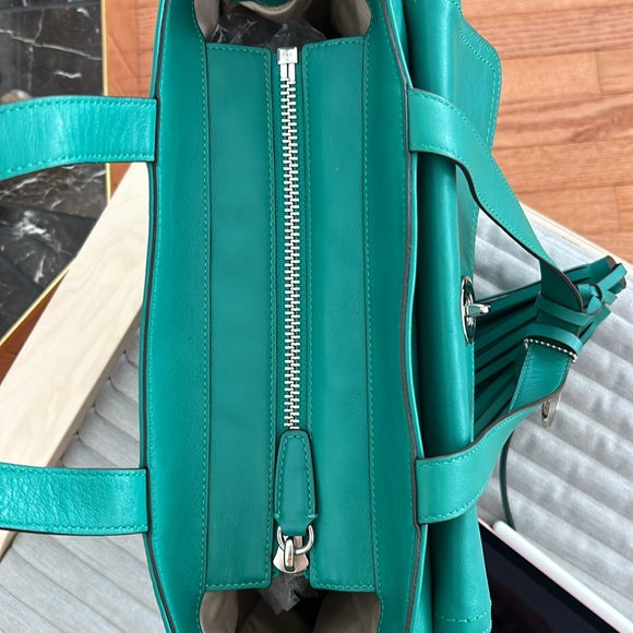 NWOT Coach Emerald Legacy American icon tote leather F1271 - Picture 6 of 8